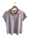 Liz Claiborne Striped Polo Short Sleeves