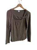 Xieerduo Cutout Detail Long Sleeves