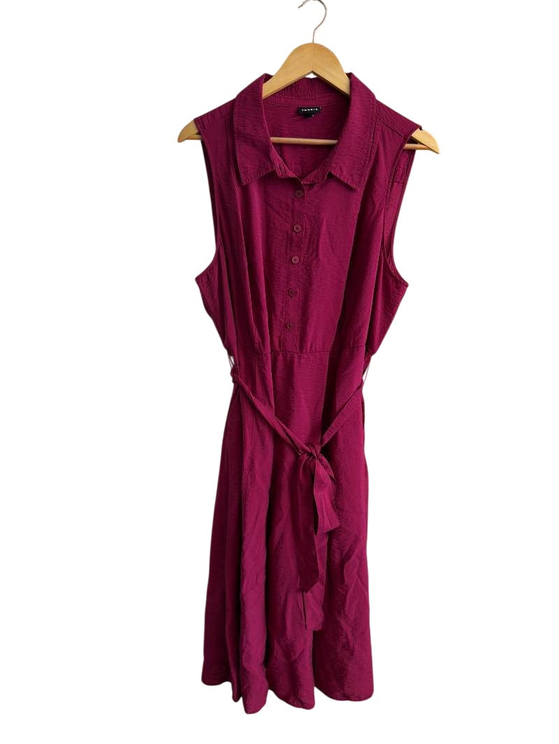 Torrid Sleeveless Shirt Dress Dresses