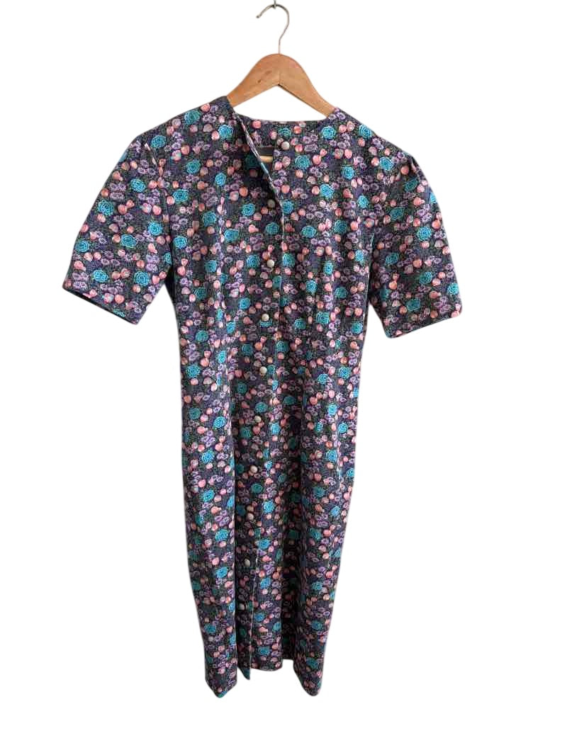 Floral Patterned Dress Vintage
