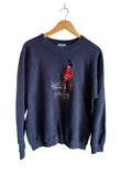 London Embroidered Sweatshirt Vintage