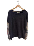 Haptics Floral Sleeve Long Sleeves