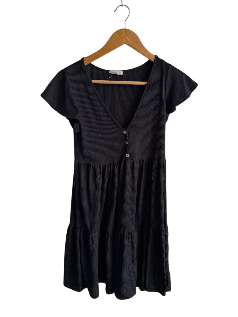See You Monday V-Neck Dresses