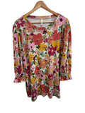 Celeite Floral Print Long Sleeves