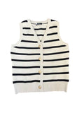 Striped Button-Front Sweaters
