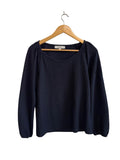 Loft Textured Blouse Long Sleeves