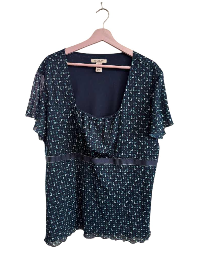 Covington Floral Blouse Vintage